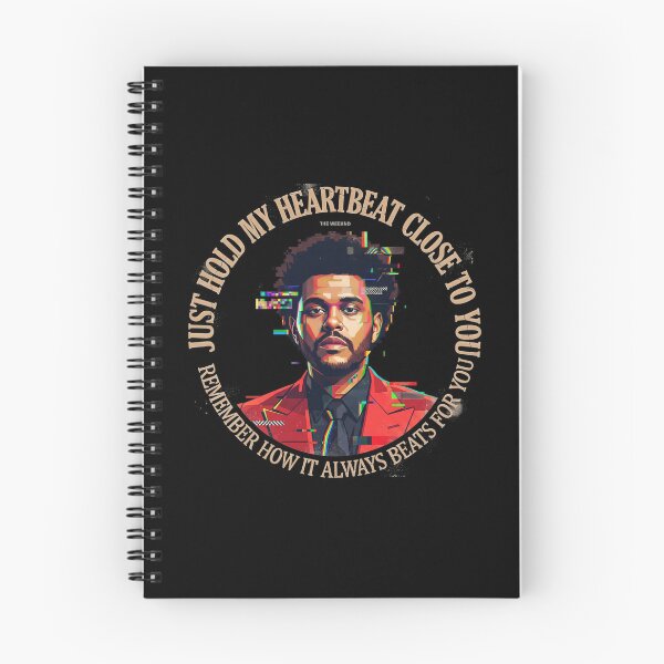 Item preview, Just Hold My Heartbeat Close To You - The Weeknd Quote designed and sold by Enea Kelo.