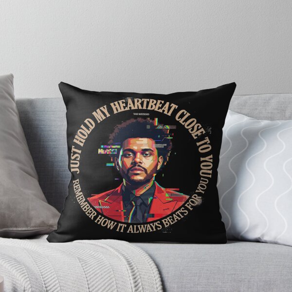 Item preview, Just Hold My Heartbeat Close To You - The Weeknd Quote designed and sold by Enea Kelo.