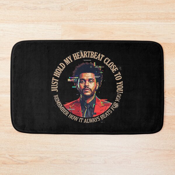 Item preview, Just Hold My Heartbeat Close To You - The Weeknd Quote designed and sold by Enea Kelo.