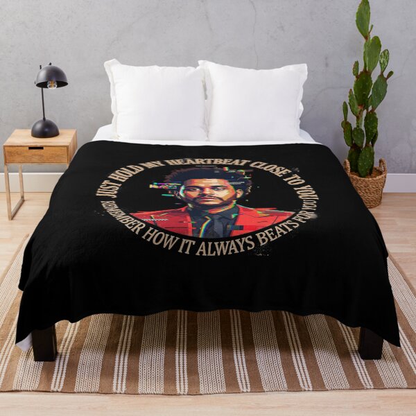 Item preview, Just Hold My Heartbeat Close To You - The Weeknd Quote designed and sold by Enea Kelo.