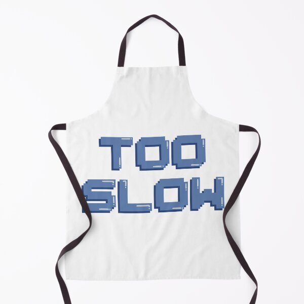 Item preview, Too Slow Gaming Quote Pixel Art Decal designed and sold by alexmaushaus.