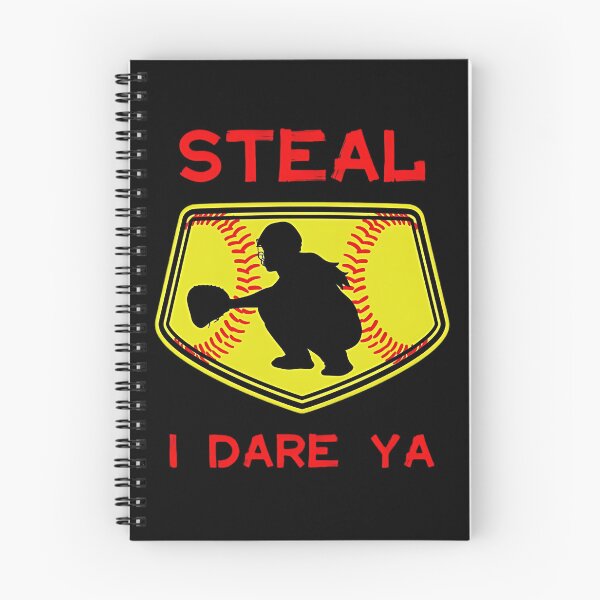 Item preview, Softball Catcher Steal I Dare Ya Funny Player Girls designed and sold by DoodleUrban.