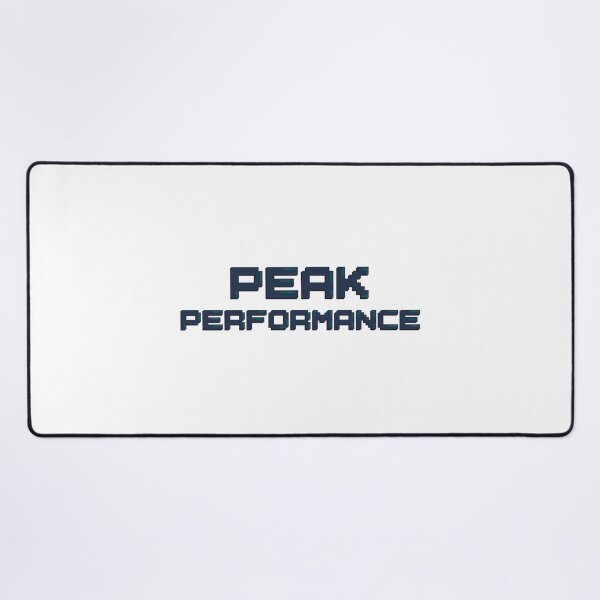 Item preview, Peak Performance Gaming Quote Pixel Art Decal designed and sold by alexmaushaus.