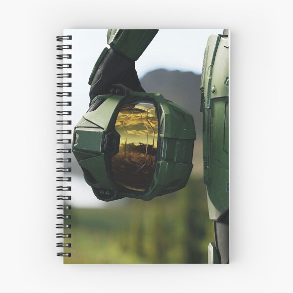 Item preview, Halo Vintage Legendary: UNSC Master Chief Silhouette and Iconic Gaming Quotes Fan Art designed and sold by benja-08.