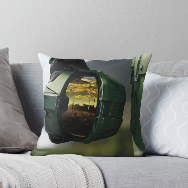Item preview, Halo Vintage Legendary: UNSC Master Chief Silhouette and Iconic Gaming Quotes Fan Art designed and sold by benja-08.