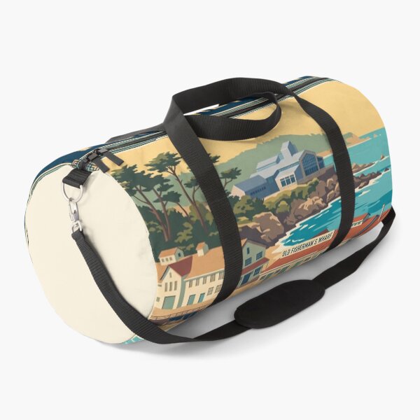 Item preview, Monterey California Vintage Travel Poster designed and sold by Bomax121.