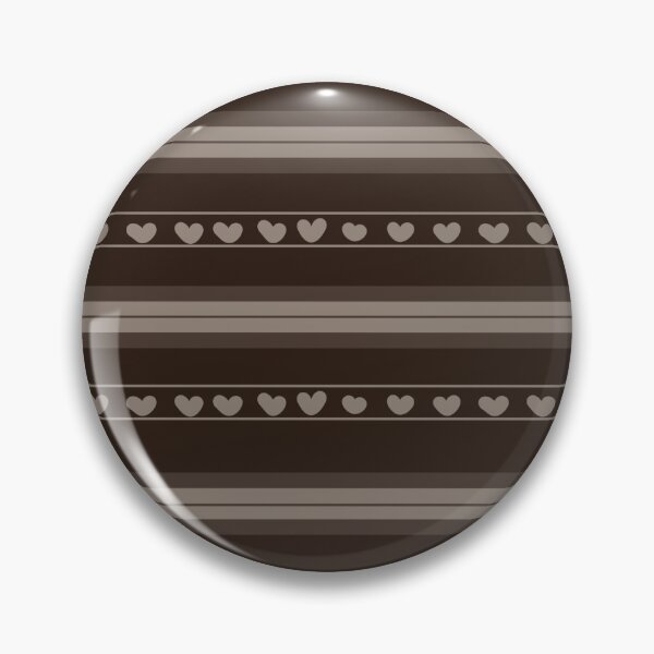 Item preview, Dark Brown & Light Brown Hearts in Stripes designed and sold by KSimpson838.