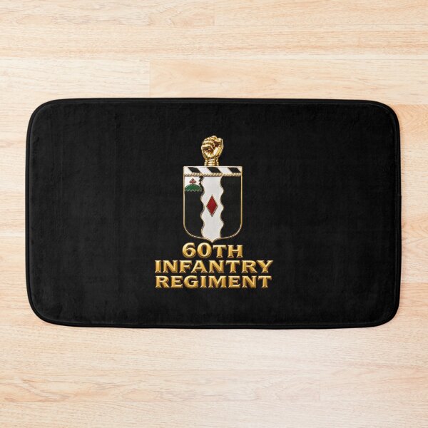 Item preview, COA - Infantry - 60th Infantry Regiment w txt - 3D - Enhanced X 300 designed and sold by Military Insignia Products.