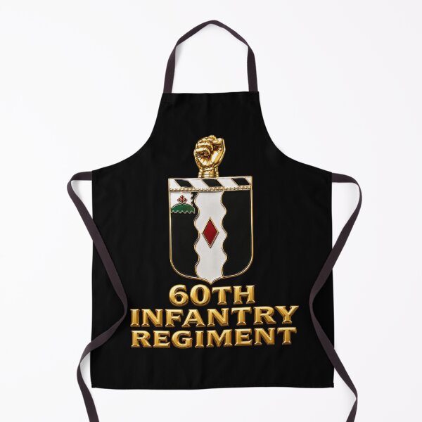 Item preview, COA - Infantry - 60th Infantry Regiment w txt - 3D - Enhanced X 300 designed and sold by Military Insignia Products.