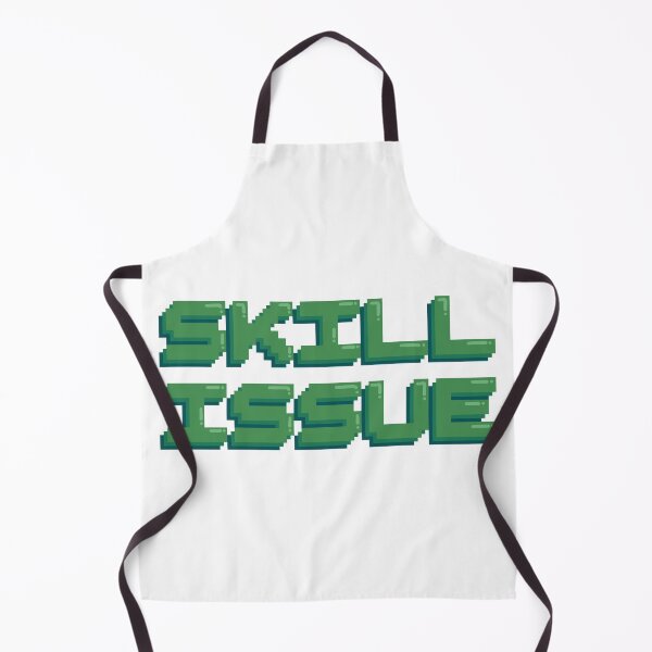 Item preview, Skill Issue Gaming Quote Pixel Art Decal designed and sold by alexmaushaus.