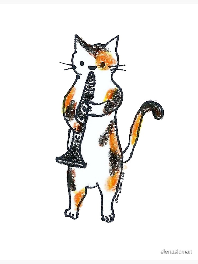 Thumbnail 7 of 7, Framed Art Print, Meowtet: Clar designed and sold by elenasloman.
