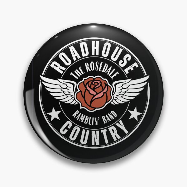 Item preview, Roadhouse Country Logo White designed and sold by The Rosedale Ramblin' Band.