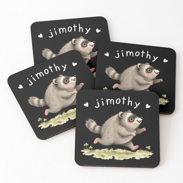 Item preview, Jimothy Raccoon Ivory Viral Seattle Raccoon Short Spine Syndrome Raccoon Funny Internet Meme Ballard Wa Mount Rainier designed and sold by Kovav.