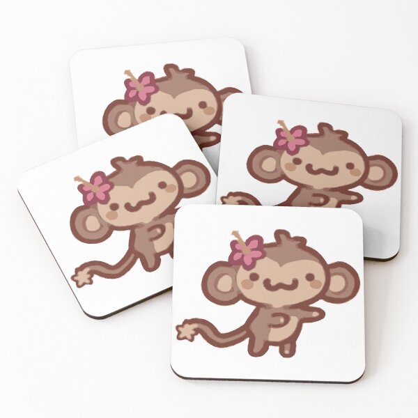 Item preview, Cute Lady Monkey | Adorable Jungle Animal | Whimsical Illustration designed and sold by DawnColony.