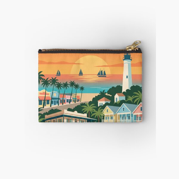 Item preview, Key West Florida Vintage Travel Poster designed and sold by Bomax121.