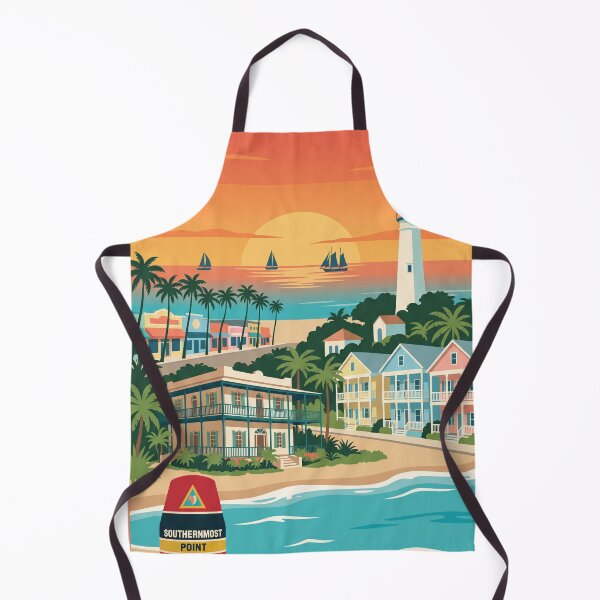 Aperçu de l'œuvre Affiche de voyage vintage de Key West, Floride créée et vendue par Bomax121.