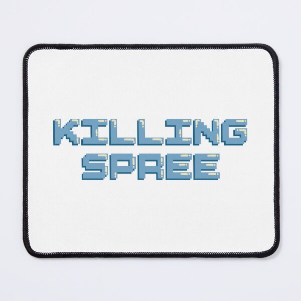 Item preview, Killing Spree Gaming Quote Pixel Art Decal designed and sold by alexmaushaus.