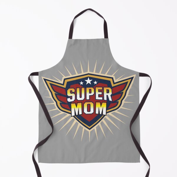 Item preview, Super Mom Hero Shield with Wings Best Mom Ever Mother's Day Hero Design designed and sold by MoqunaDesign.