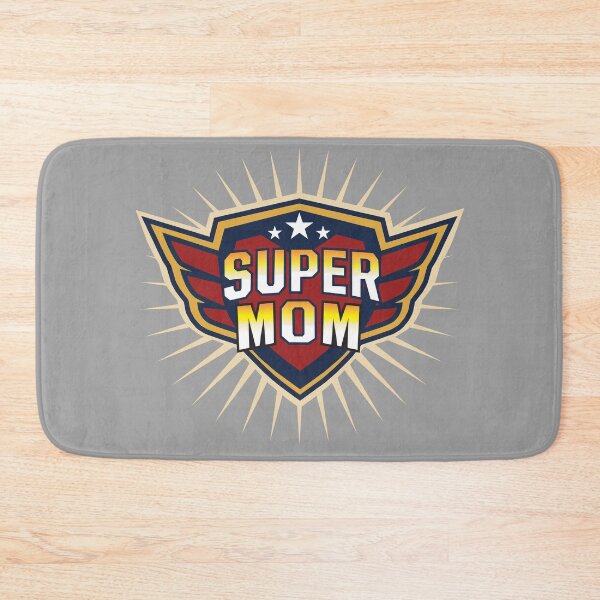 Artikelvorschau, Super-Mama-Heldenschild mit Flügeln – Bestes Mama-Design zum Muttertag entworfen und verkauft von MoqunaDesign.