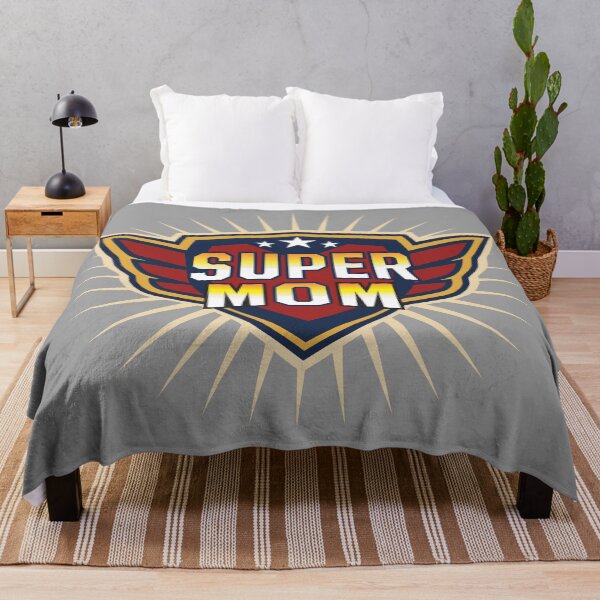 Item preview, Super Mom Hero Shield with Wings Best Mom Ever Mother's Day Hero Design designed and sold by MoqunaDesign.
