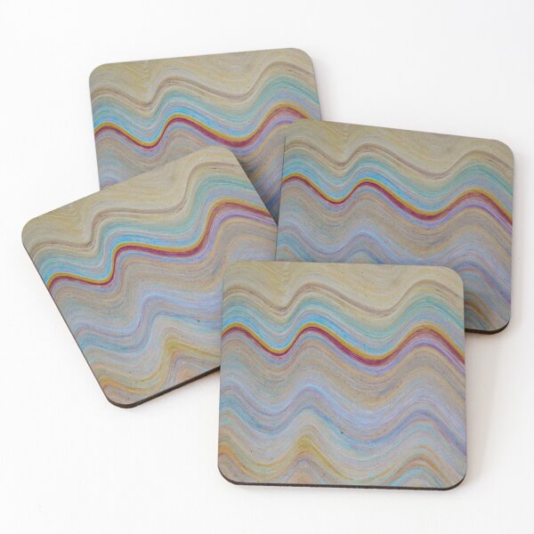 Item preview, Abstract Pastel Wave Pattern Design designed and sold by BuckaBaby.