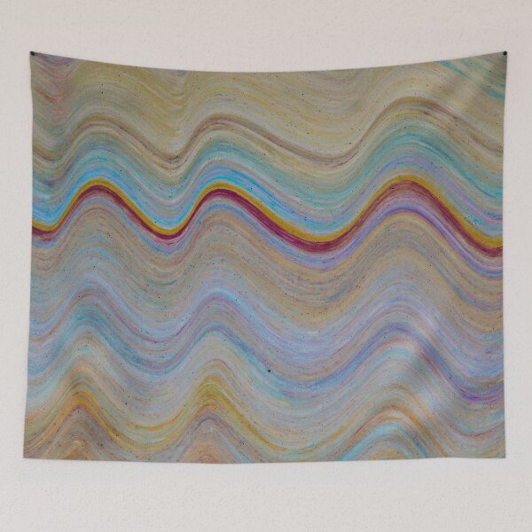 Item preview, Abstract Pastel Wave Pattern Design designed and sold by BuckaBaby.