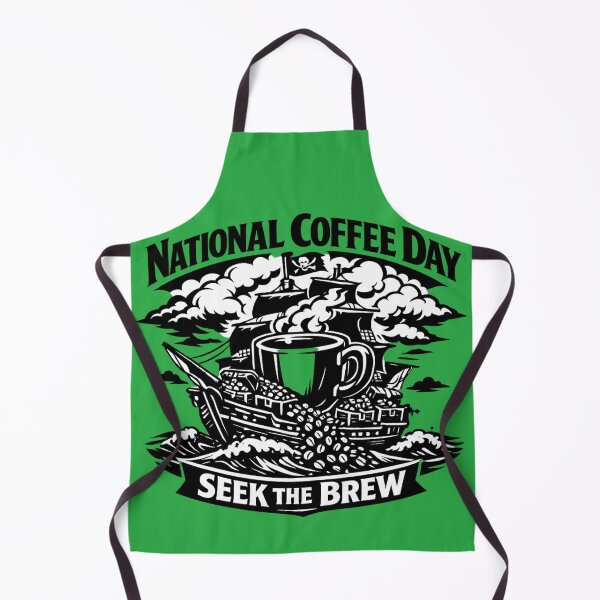 Item preview, Seek The Brew National Coffee Day Pirate Adventure designed and sold by irfanshikh.