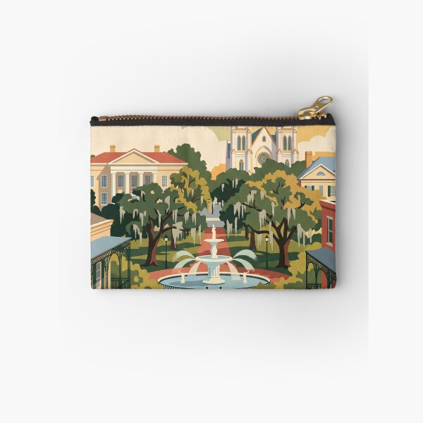 Item preview, Savannah Georgia Vintage Travel Poster designed and sold by Bomax121.