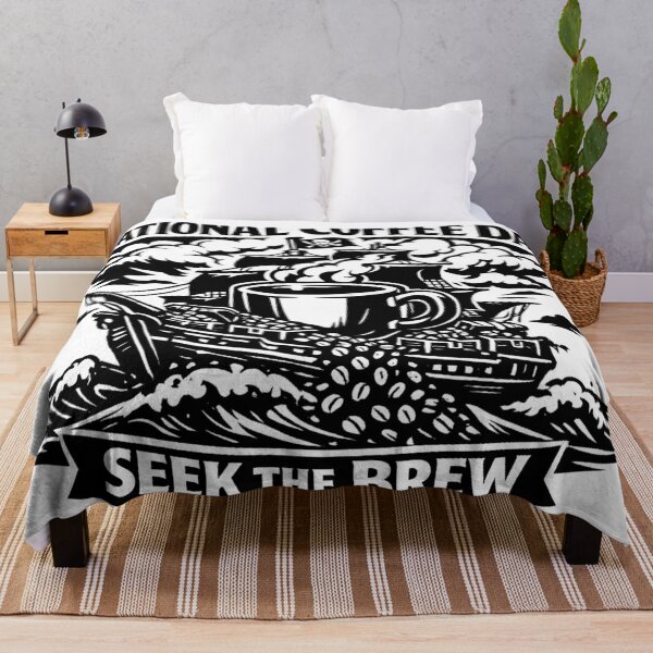 Item preview, Seek The Brew National Coffee Day Pirate Adventure designed and sold by irfanshikh.