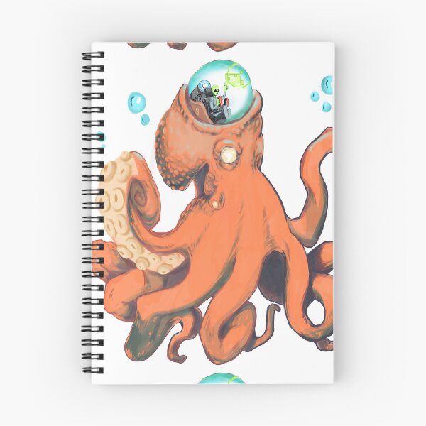 Item preview, Alien pulpo designed and sold by TechArtStudio.