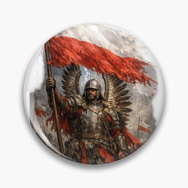 Item preview, Polish Winged Hussar Warrior Flag Moro Combat designed and sold by podpalacz1993.