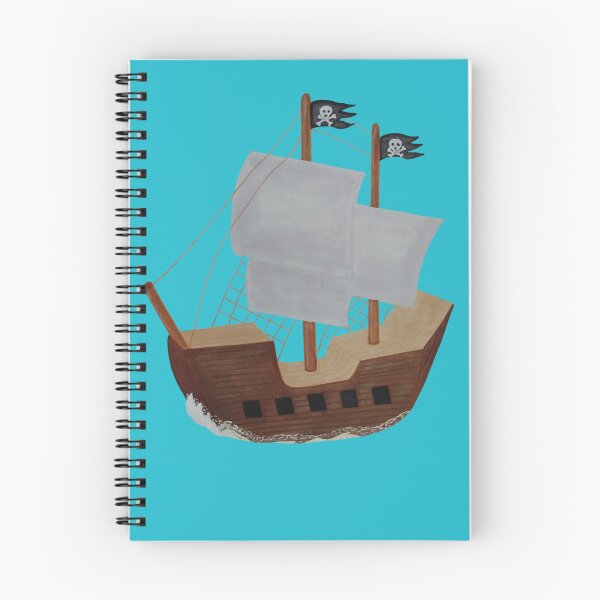Item preview, Pirate Ship Illustration designed and sold by JessouArt.