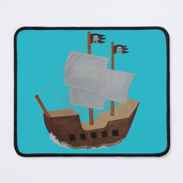 Item preview, Pirate Ship Illustration designed and sold by JessouArt.