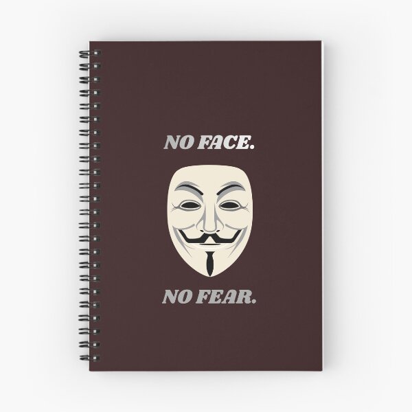 Item preview, No Face No Fear Mask Design designed and sold by MIAMwits.