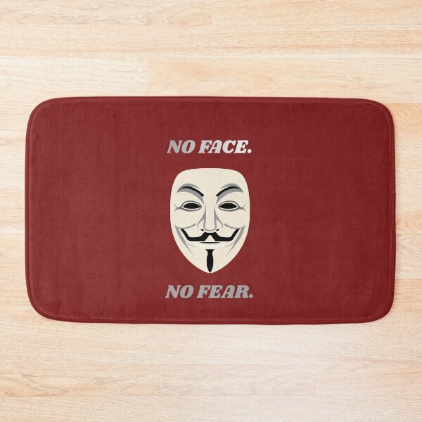 Item preview, No Face No Fear Mask Design designed and sold by MIAMwits.