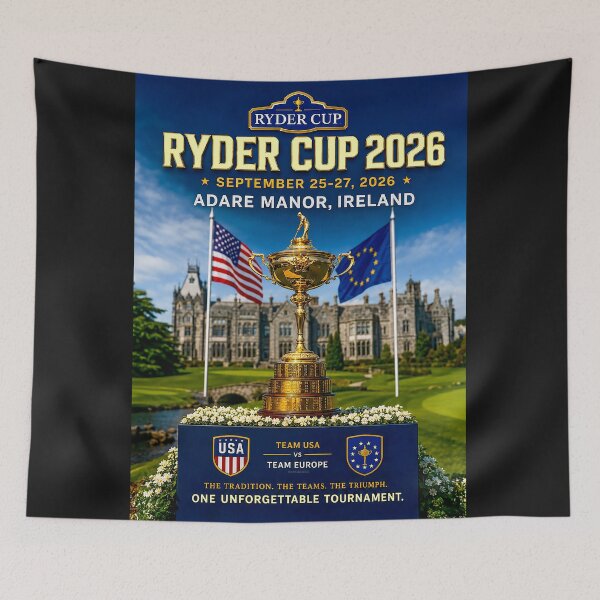Item preview, RYDER CUP 2026 - Adare Manor Ireland - September 25 - 27, 2026 designed and sold by DBM Photo Art 1.