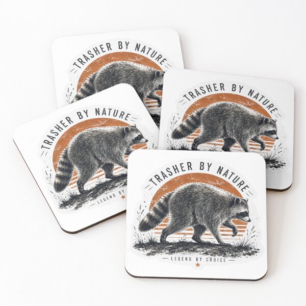 Item preview, Jimothy Raccoon - Viral Seattle Raccoon, Short Spine Syndrome Raccoon designed and sold by PatternFly.