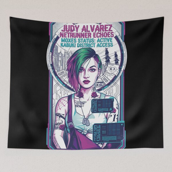 Item preview, Judy Alvarez Cyberpunk designed and sold by EBANON.