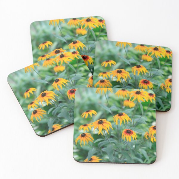 Item preview, Yellow flowers in summer garden designed and sold by olena2552.