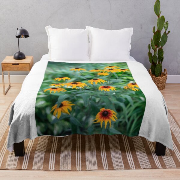Item preview, Yellow flowers in summer garden designed and sold by olena2552.