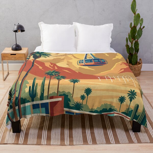 Item preview, Palm Springs California Vintage Travel Poster designed and sold by Bomax121.