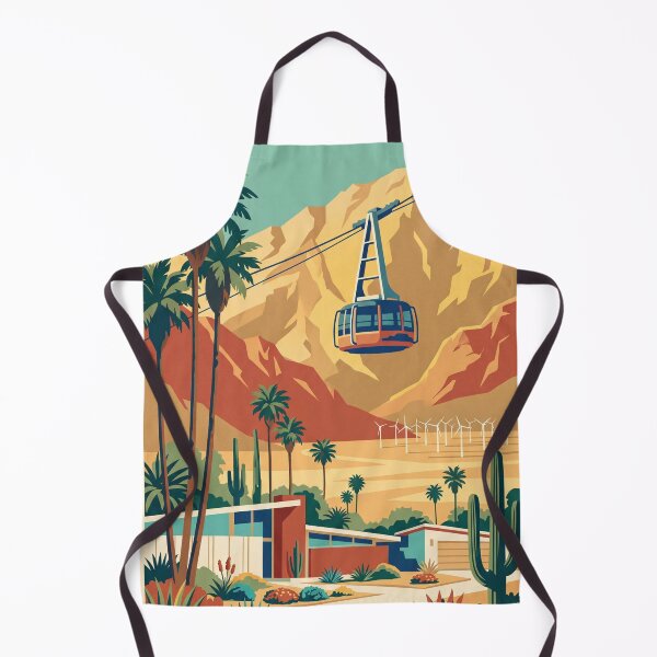 Item preview, Palm Springs California Vintage Travel Poster designed and sold by Bomax121.