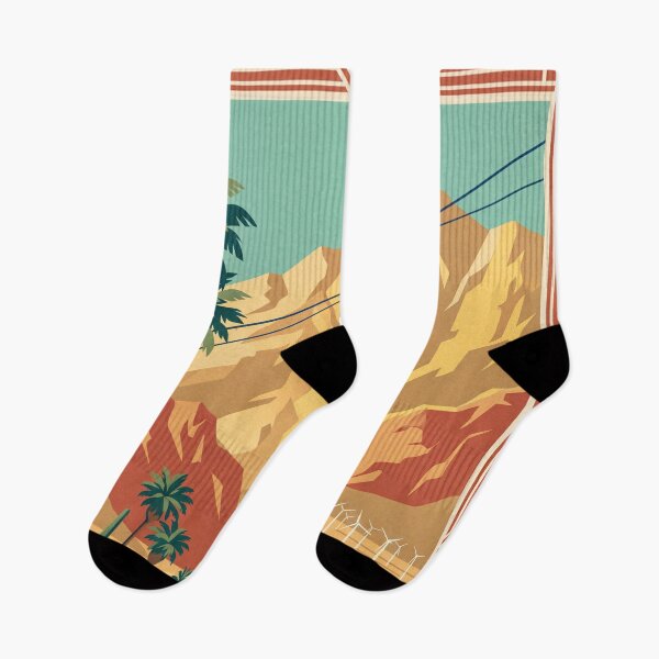 Item preview, Palm Springs California Vintage Travel Poster designed and sold by Bomax121.