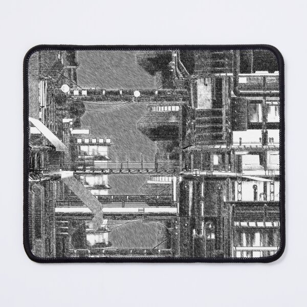Item preview, Alien City Black and White designed and sold by AlicetheRose98.