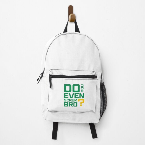 Item preview, Funny Scrum Master - Do You Even Scrum Bro Agile Tech - Green and Yellow Edition designed and sold by 3hornCreations.