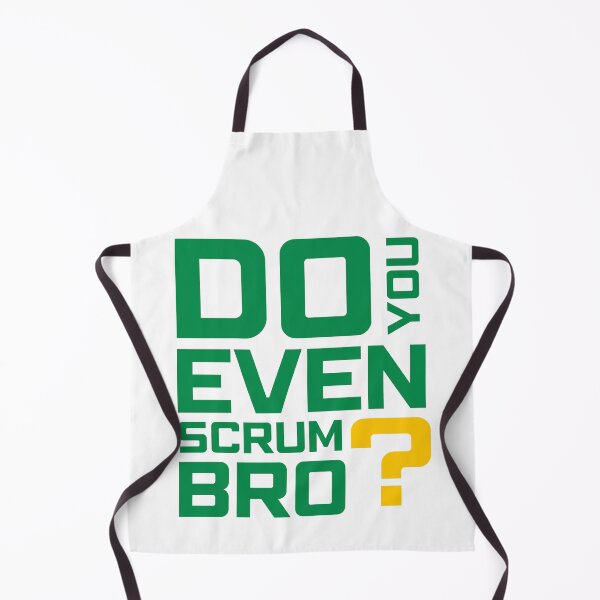 Item preview, Funny Scrum Master - Do You Even Scrum Bro Agile Tech - Green and Yellow Edition designed and sold by 3hornCreations.
