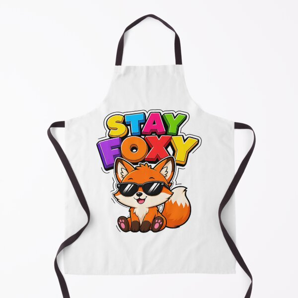 Artikelvorschau, Stay Foxy Cooler Fuchs mit Sonnenbrille Kawaii entworfen und verkauft von BoosterShop.