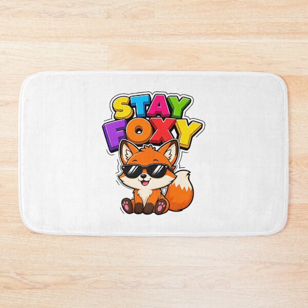 Item preview, Stay Foxy Cool Fox with Sunglasses Kawaii designed and sold by BoosterShop.