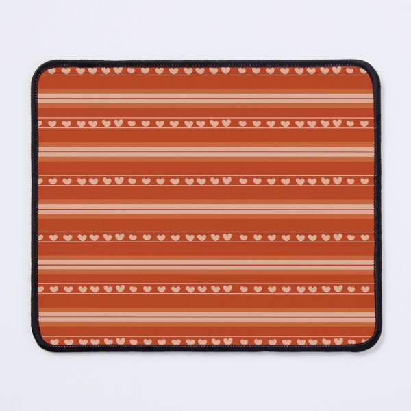 Item preview, Dark Orange & Orange Hearts in Stripes designed and sold by KSimpson838.