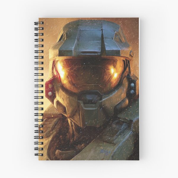 Item preview, Halo Vintage Legendary: UNSC Master Chief Silhouette and Iconic Gaming Quotes Fan Art designed and sold by benja-08.